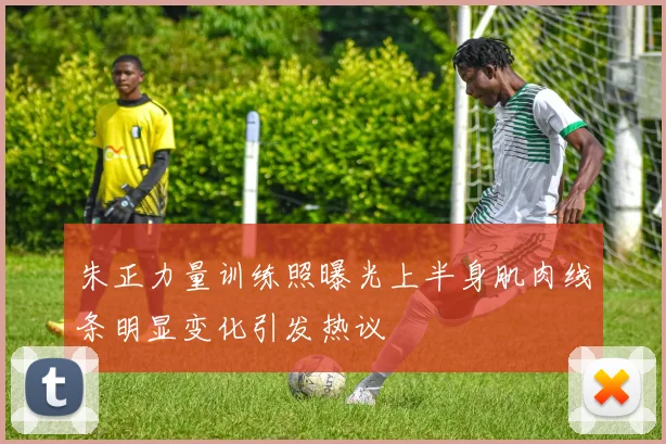 朱正力量训练照曝光上半身肌肉线条明显变化引发热议